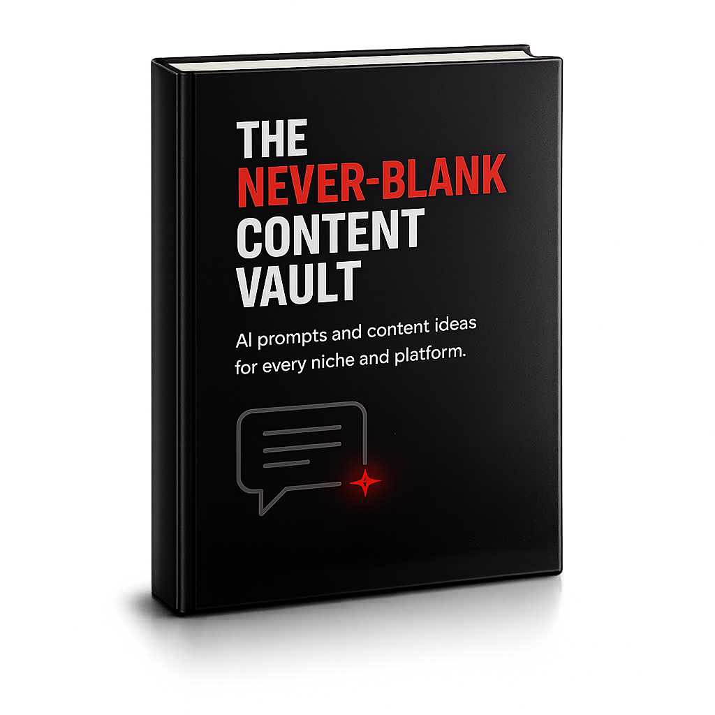Bonus 3: The Never-Blank Content Vault